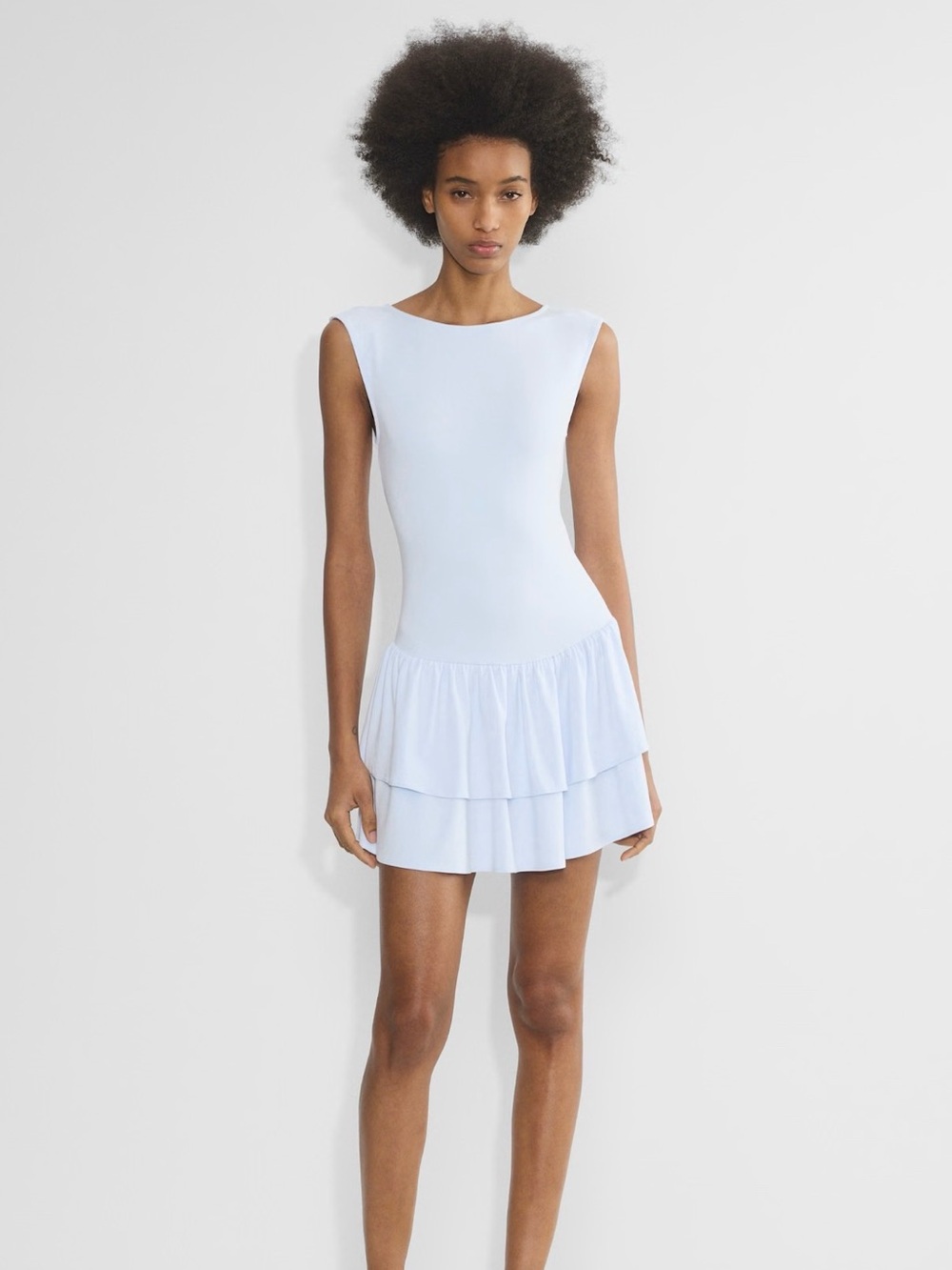 Aritzia GoodLux Bloomsbury Dress
Size XS
Color Jazz Blue - Picture 2 of 2